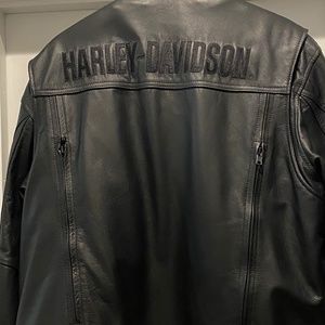 Leather Harley Davidson jacket